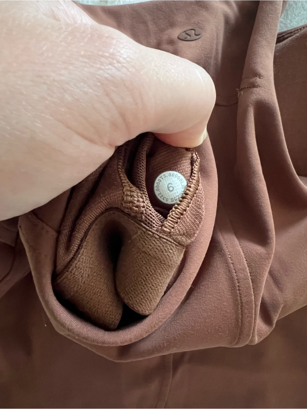 lululemon athletica Rust-Brown Racerback Tank - Picture 3 of 3